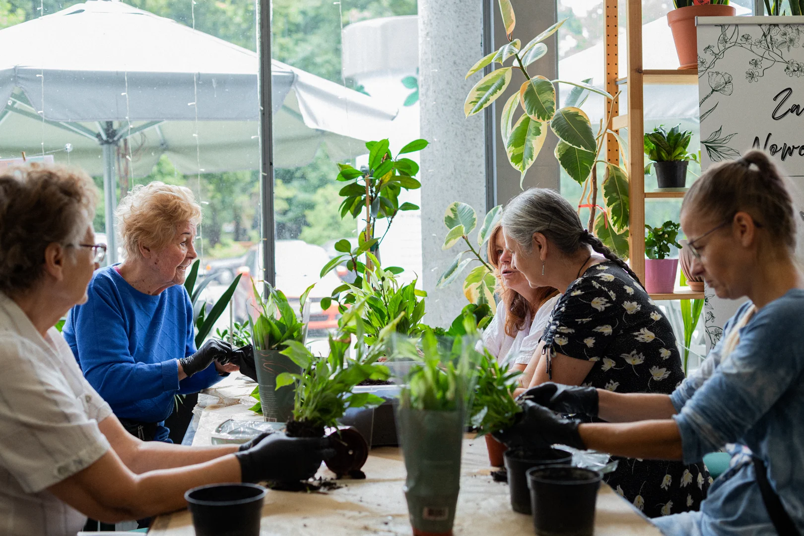 Zespół podczas warsztatów